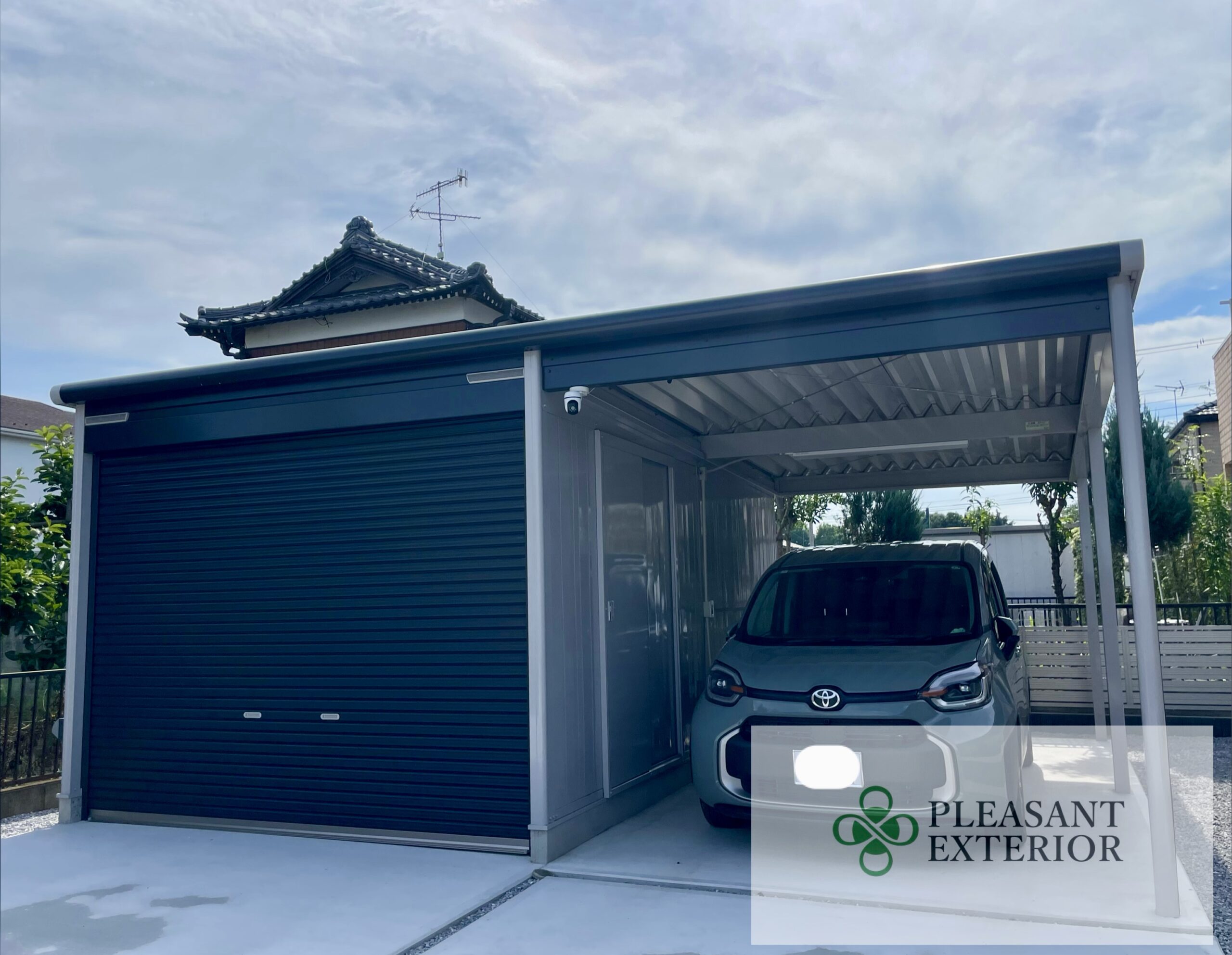 エクステリア・外構工事/ガレージ（埼玉県本庄市内）