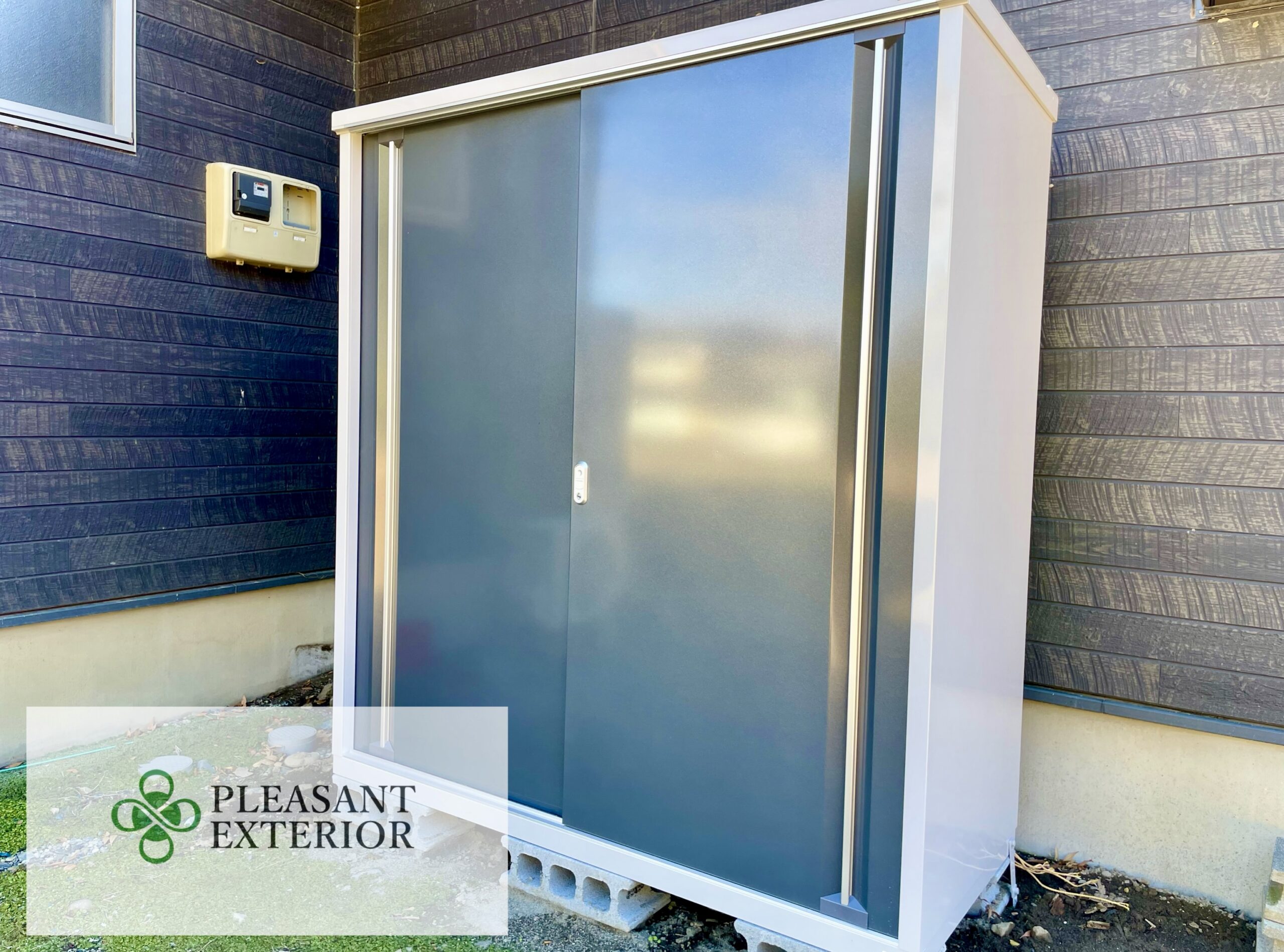 エクステリア・外構工事/物置（埼玉県深谷市）