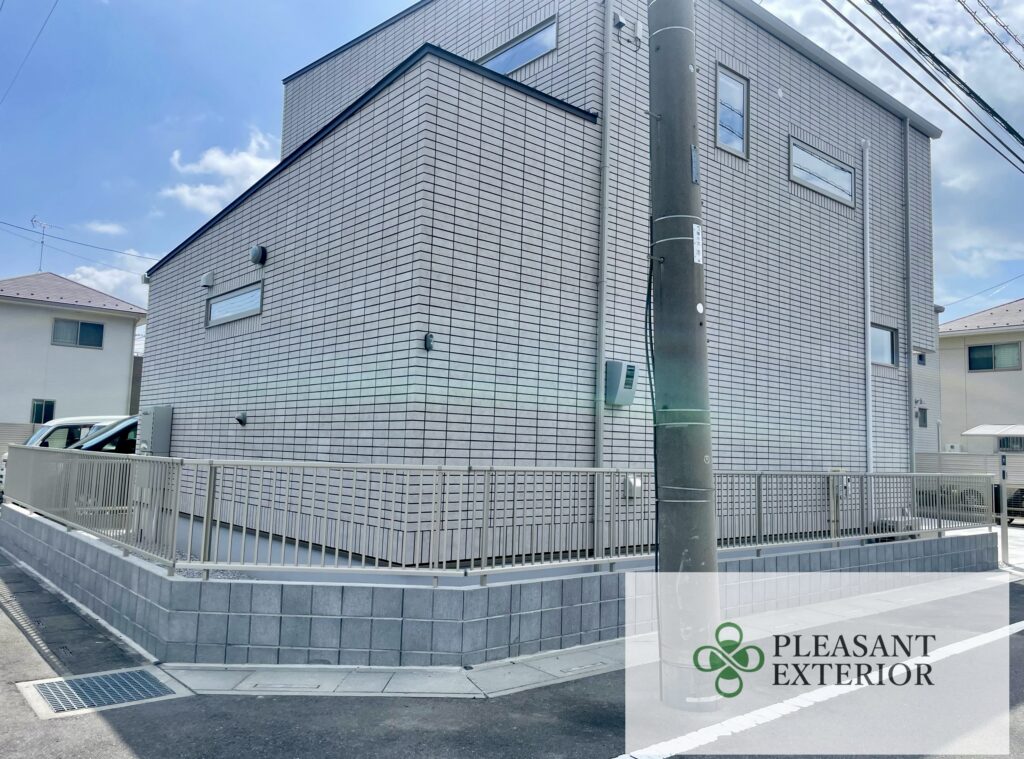 エクステリア・外構工事/ブロックフェンス（埼玉県行田市）