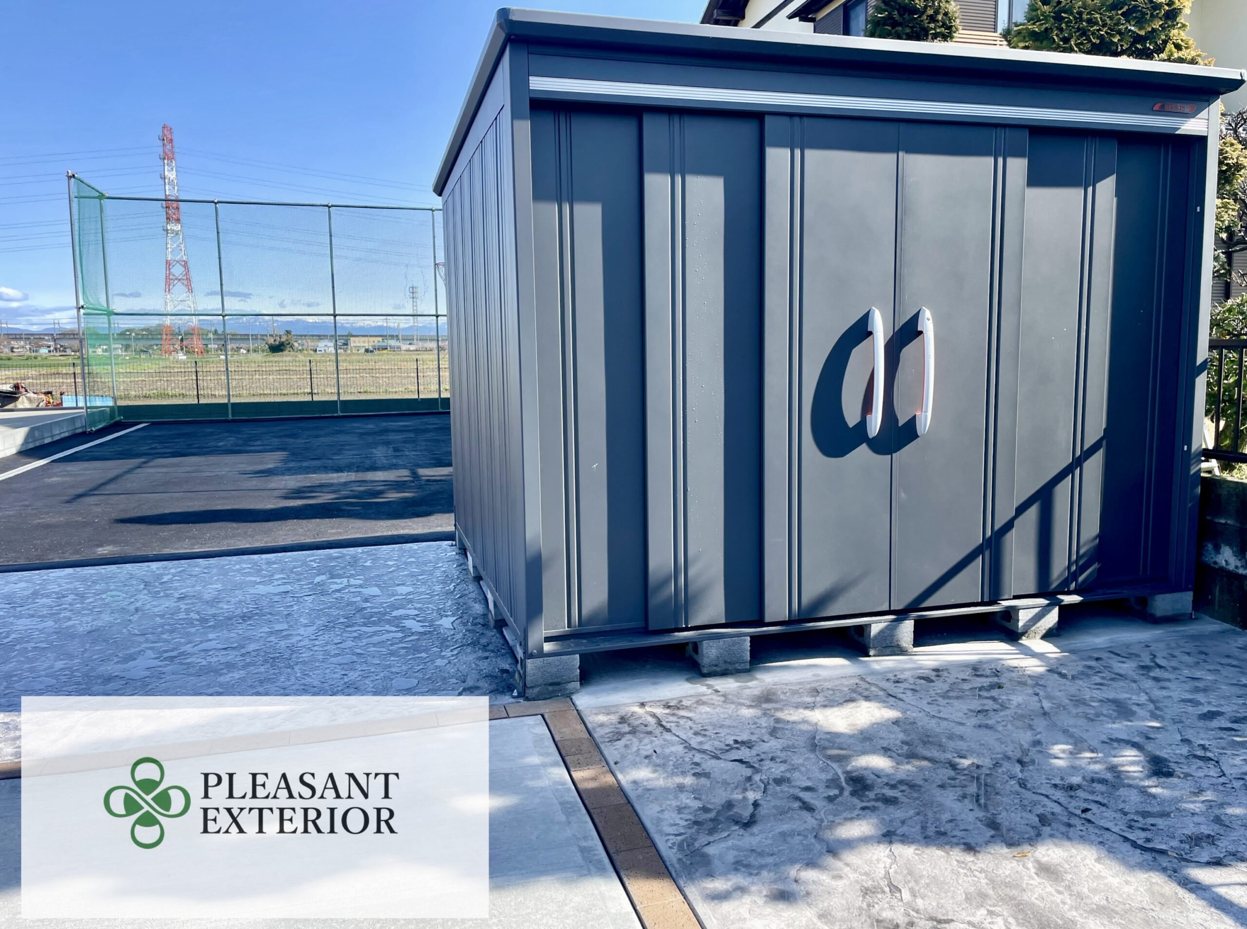 エクステリア・外構工事/物置(埼玉県熊谷市)