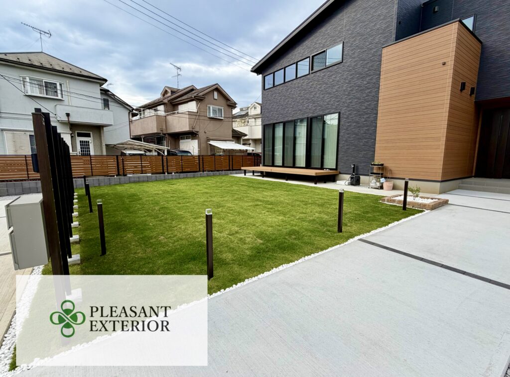 エクステリア・外構工事/天然芝(埼玉県深谷市)