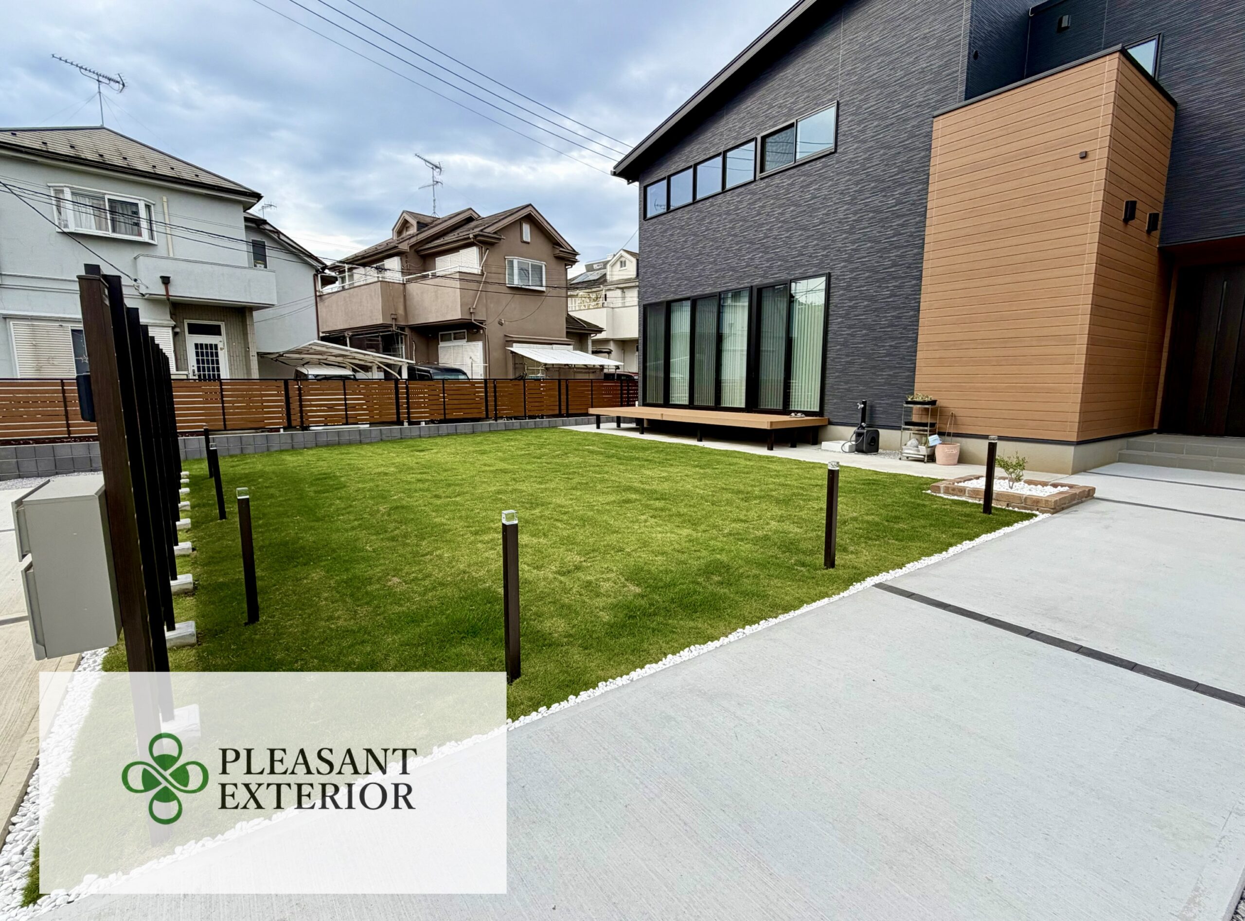 エクステリア・外構工事/天然芝(埼玉県深谷市)