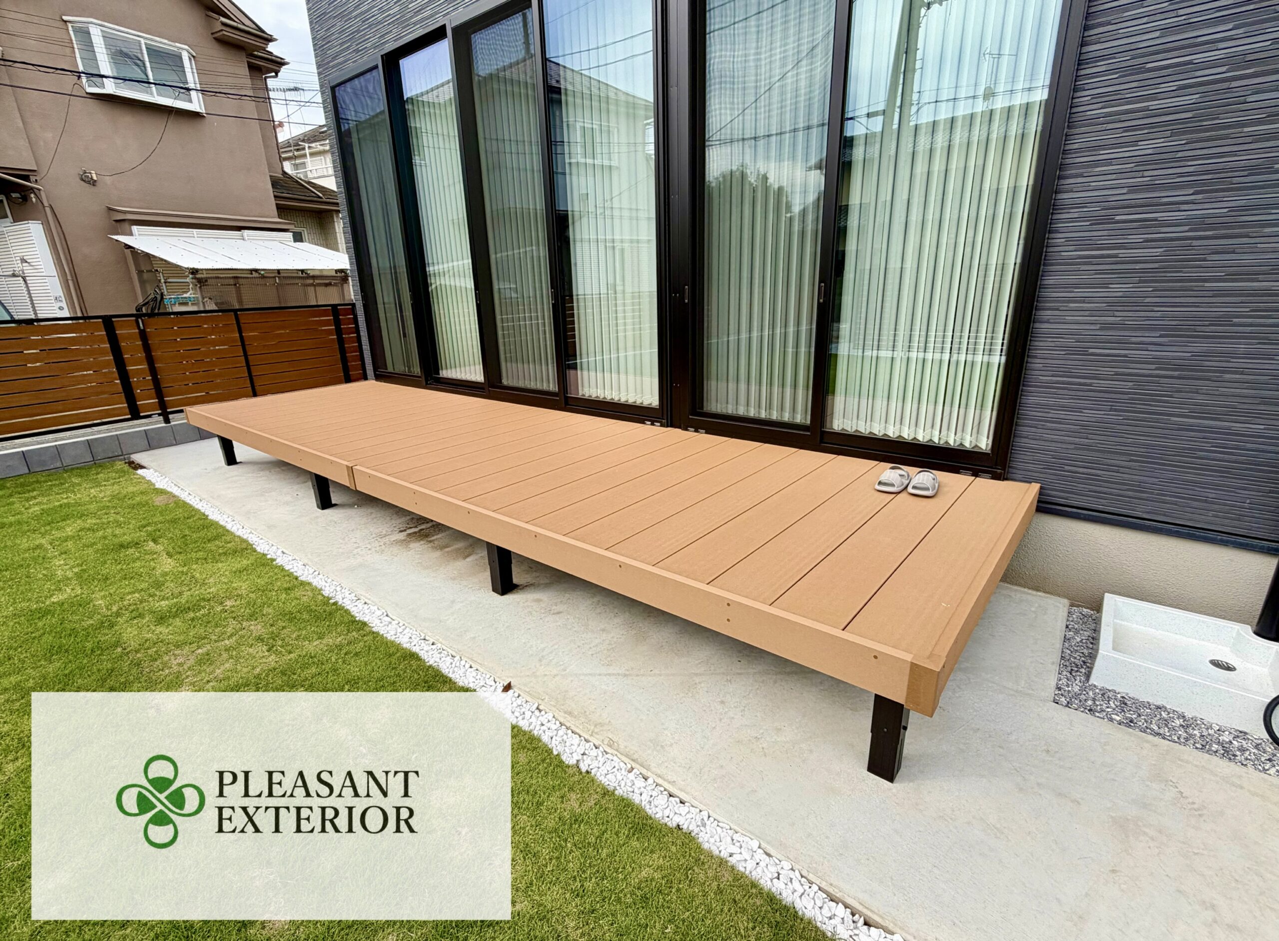 エクステリア・外構工事/ウッドデッキ(埼玉県深谷市)