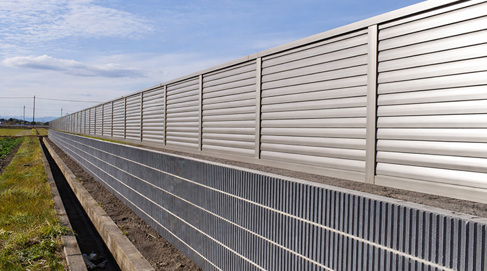 ブロック・フェンス造成工事