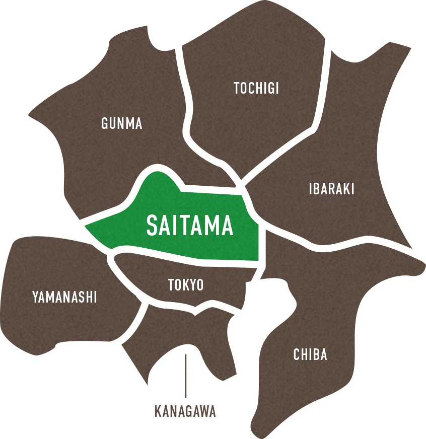 対応エリア地図